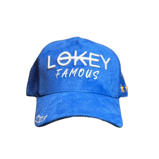 Lokey Famous Blue Trucker Hat